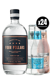 Four Pillars Rare Dry Gin x 24 Fever Tree Bundle