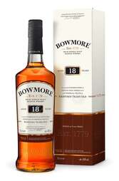Bowmore 18 Year 700ml Bottle and Box