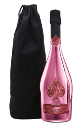 Armand de Brignac Brut Rose 750ml Bottle with Velvet Bag 