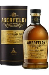 Aberfeldy 19 Year Exceptional Cask Series Single Malt 700ml with Gift Box