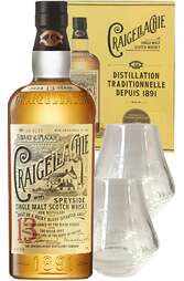 Craigellachie 13 Year Single Malt 700ml Bottle Gift Set with 2 Glasses