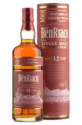 Benriach 12 Years Sherry Cask 700ml Bottle with Gift Box