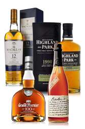 Macallan 12 Year Double Cask w/Gift Box
Highland Park 1990 700ml
Booker's Small Batch Bourbon
Grand Marnier Cuvée du Centenaire 700ml w/Gift Box