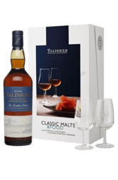 Talisker Distillers Edition 700ml Gift Pack with 2 Glasses 