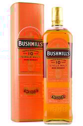 Bushmills 10 Years Irish Whiskey Sherry Cask Finish 1L Bottle with Gift Box