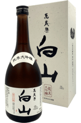 Kobori Manzairaku Hakusan Junmai Daiginjo 720ml Bottle