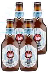 4 x Hitachino Nest White Ale Beer Bottle 330ml