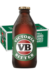 24 x Victoria Bitter Beer Bottle 375ml