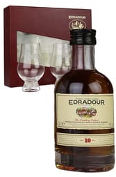 Edradour 10 Year 200ml Gift Pack with 2 Glasses