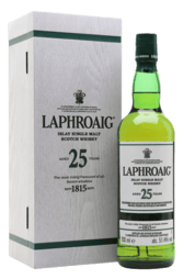 Laphroaig 25 Year 2021 Cask Strength 700ml Bottle with Gift Box