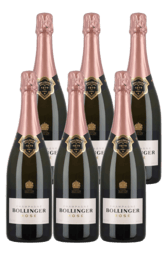 6 x Bollinger Rose 750ml