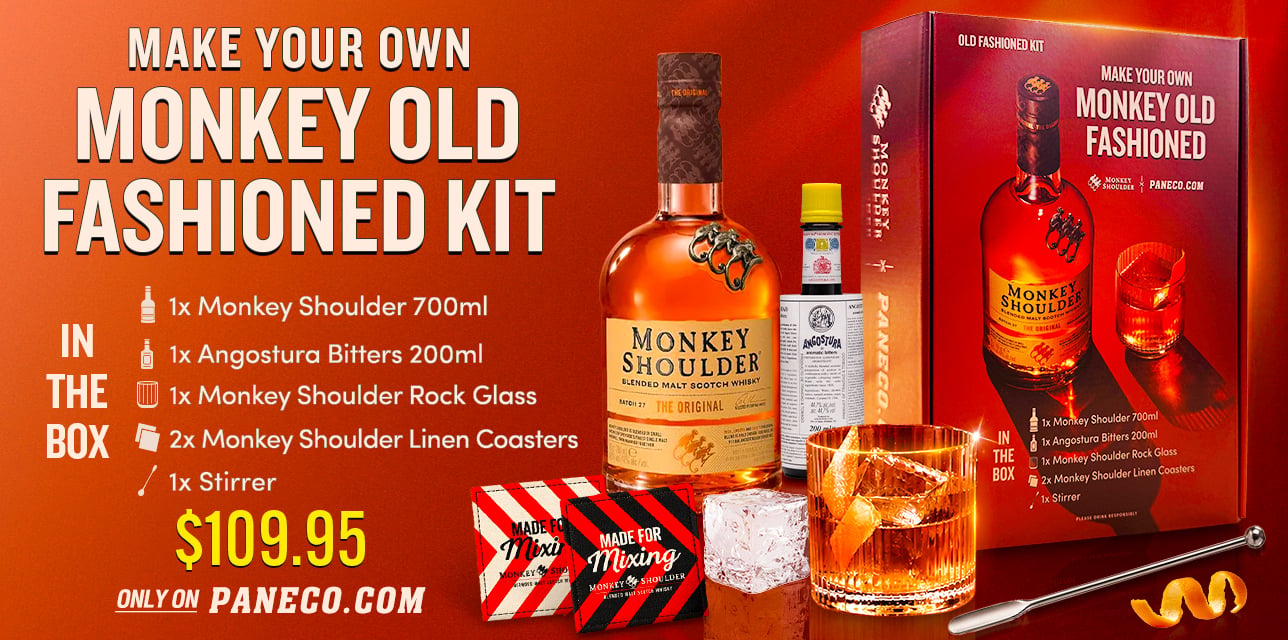 Monkey Shoulder Old Fashioned Kit
